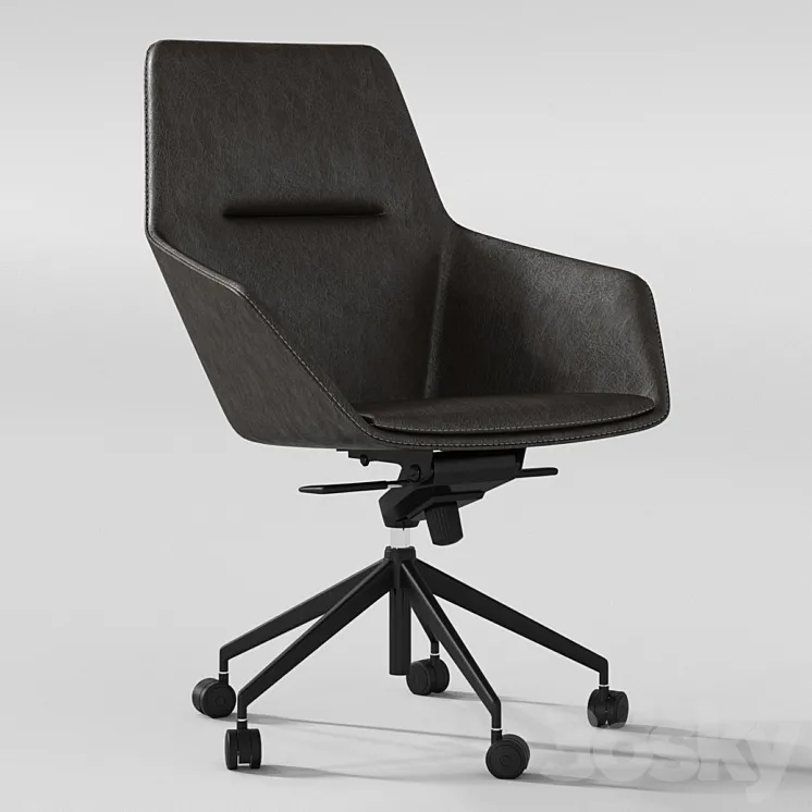 Office arm chair 3DS Max