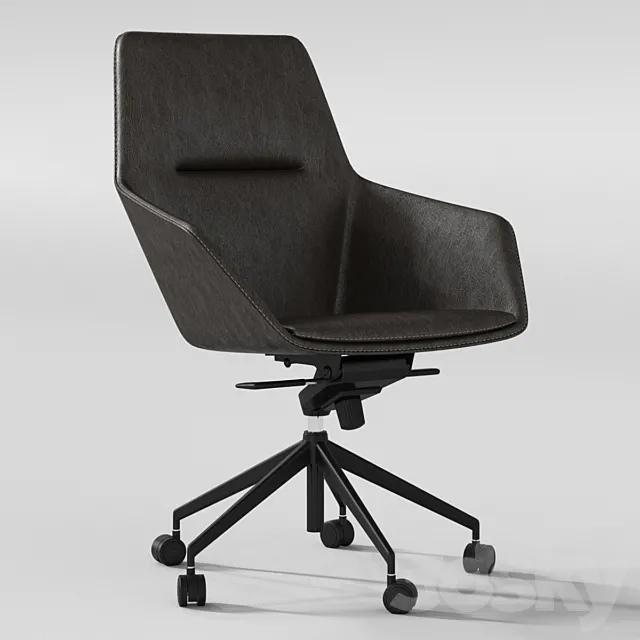 Office arm chair 3DSMax File
