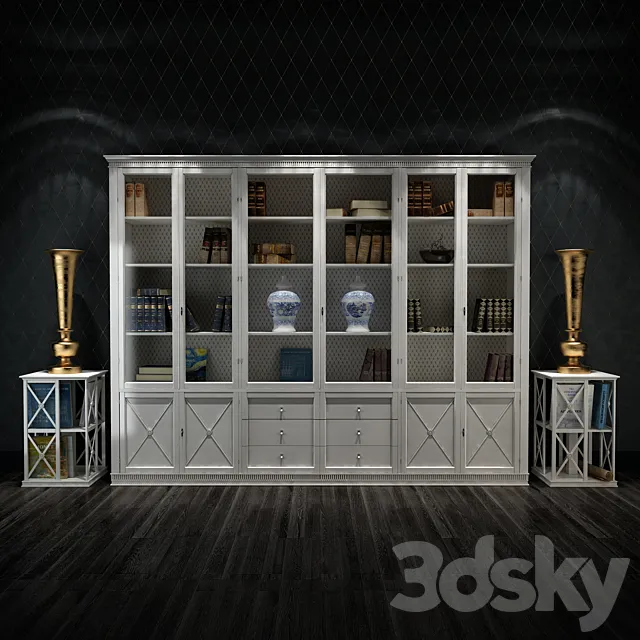 Office bookcase Tosato (Desideri) 3DS Max Model