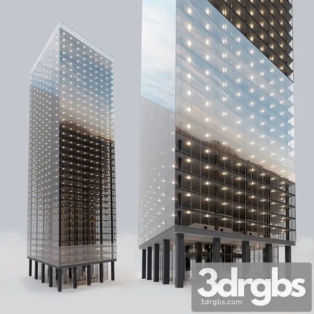 Office Building Skyscraper 7 3dsmax Download