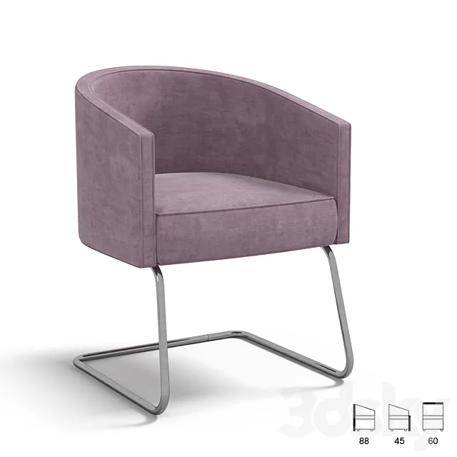 office chair 3DS Max Model