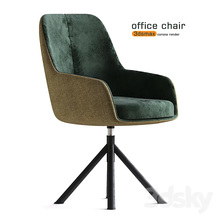 office chair 3DS Max Model