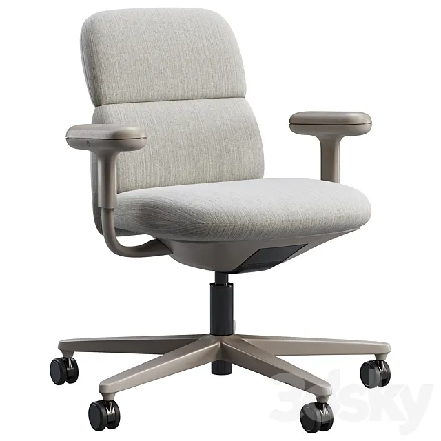 Office chair Asari Mid by Herman Miller 3DS Max Model