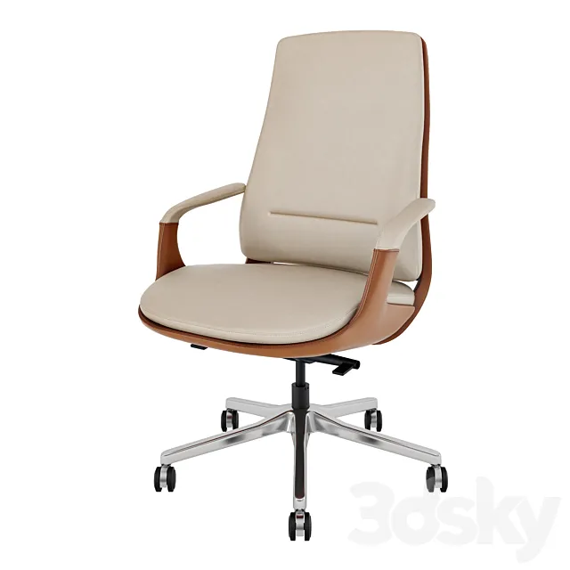 Office chair GW-1806B 3DS Max Model