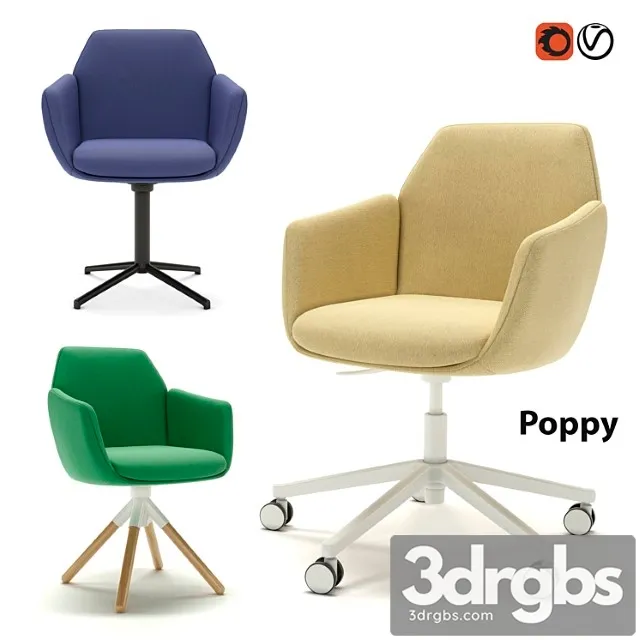 Office chair haworth poppy
