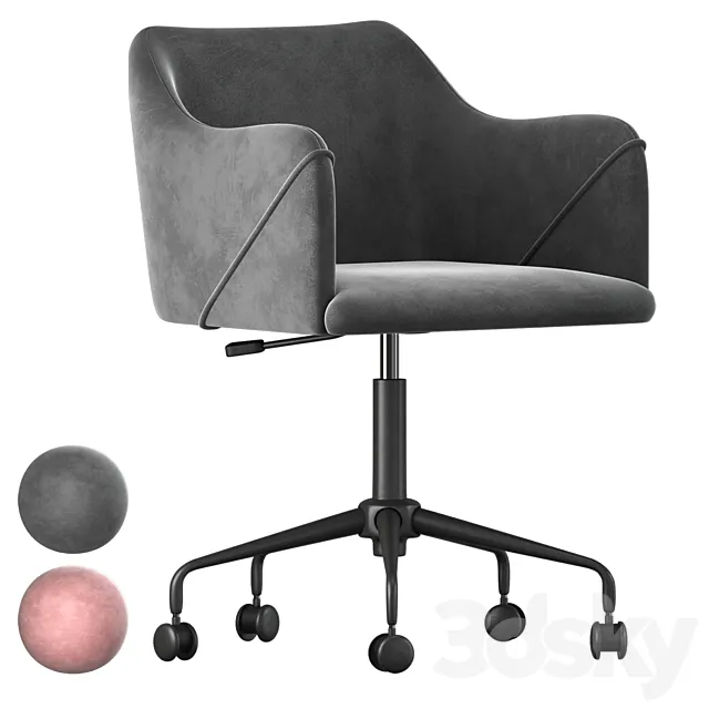 Office chair Jamal from Stoolgroup 3ds Max