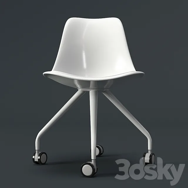 Office chair LA FORMA 3ds Max