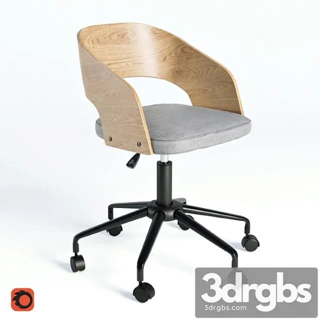 Office Chair La Redoute Floki 3dsmax Download