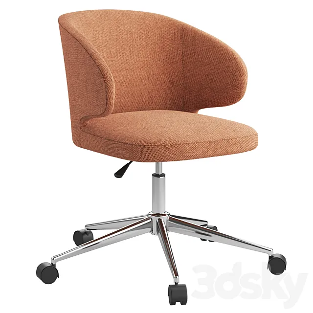 Office chair La Redoute Interieurs Elga 3DS Max Model