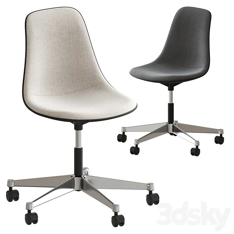 Office chair PSCC by Vitra 3DS Max