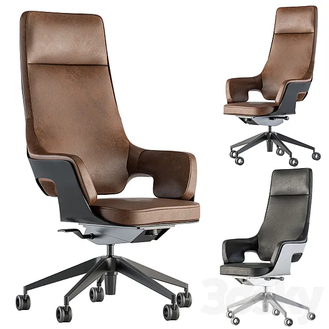 Office Chair Set 11 3ds Max