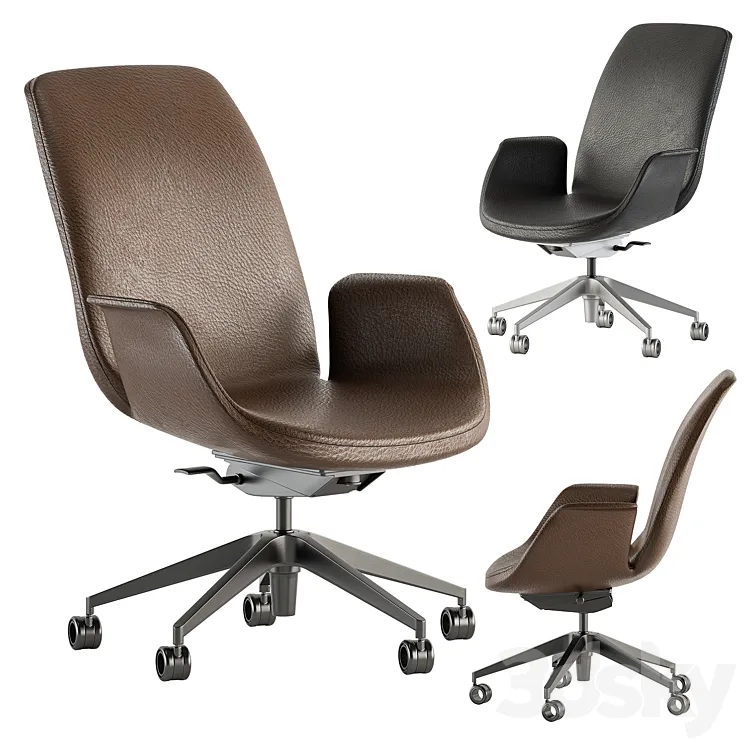 Office Chair – Set 20 3DS Max Model