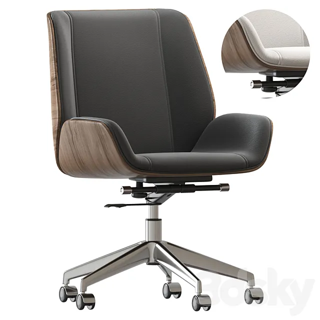 Office chair TopChairs Crown 3ds Max