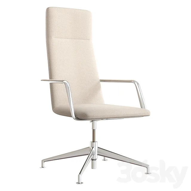 Office chair Torino by La Redoute 3ds Max