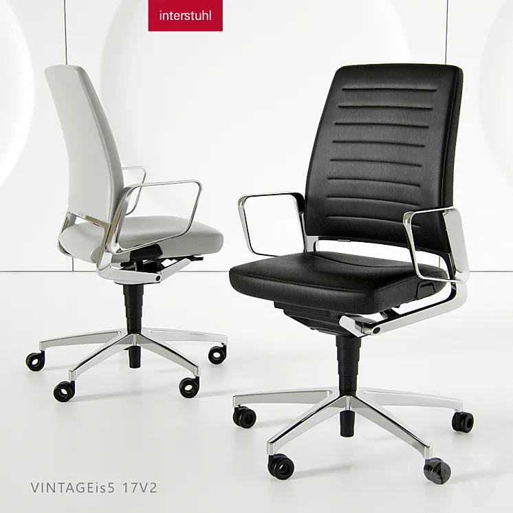 Office chair VINTAGEis5 17V2 3DS Max