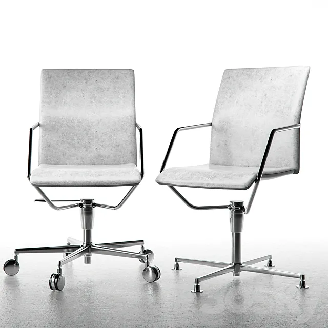 Office chairs Tempo from Sitia 3DS Max Model