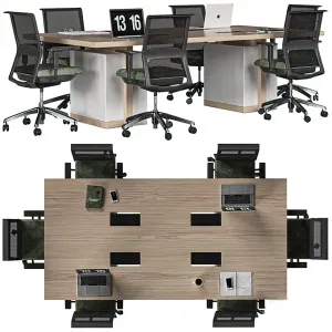 Office Desk – Table – 3D – 007