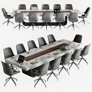Office Desk – Table – 3D – 011