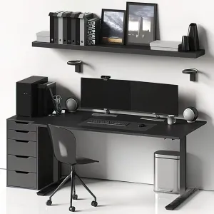 Office Desk – Table – 3D – 014