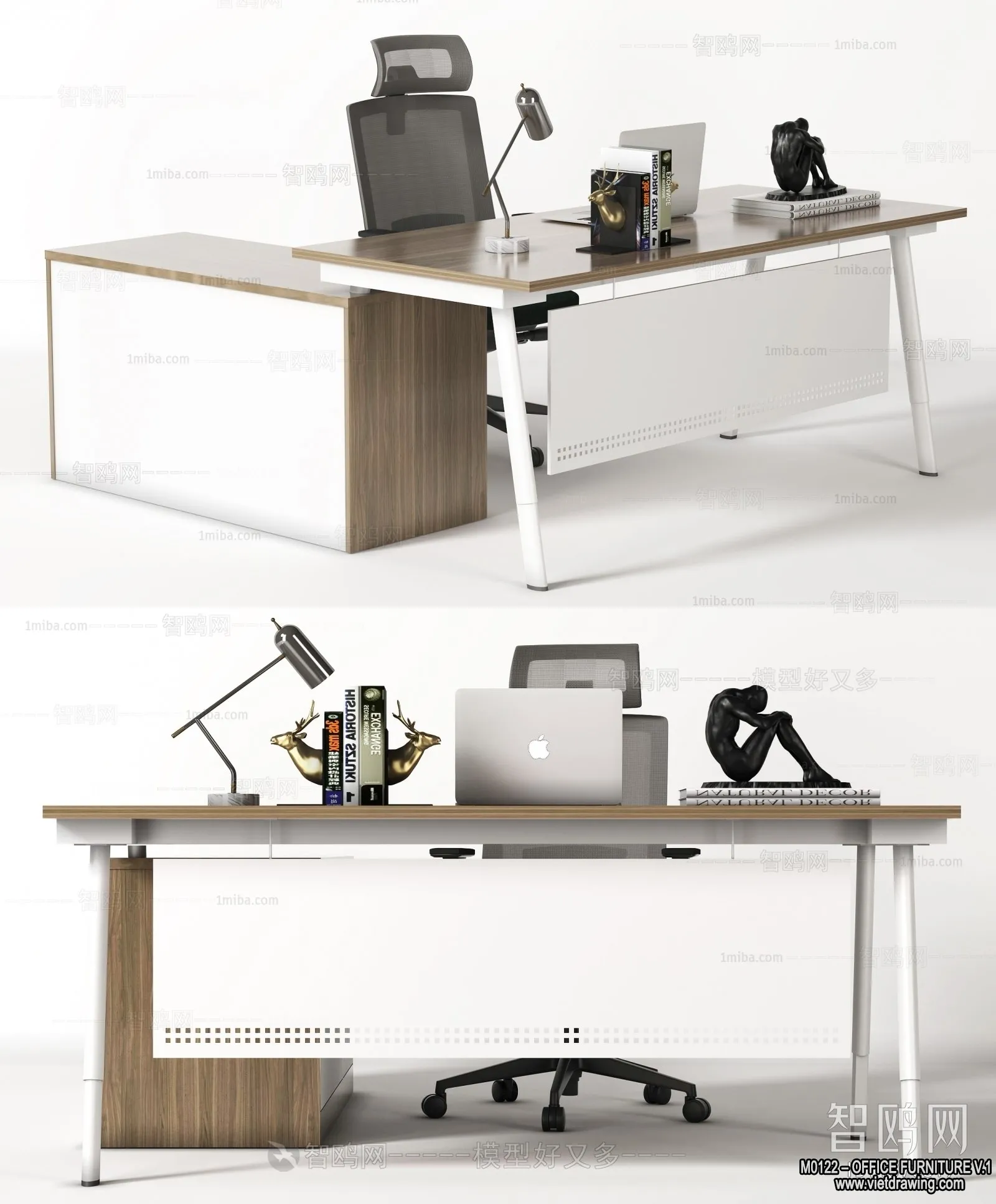 Office Furniture – 3D Models – Modern Style – 007