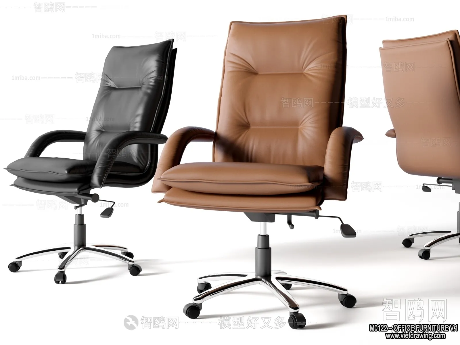 Office Furniture – 3D Models – Modern Style – 024