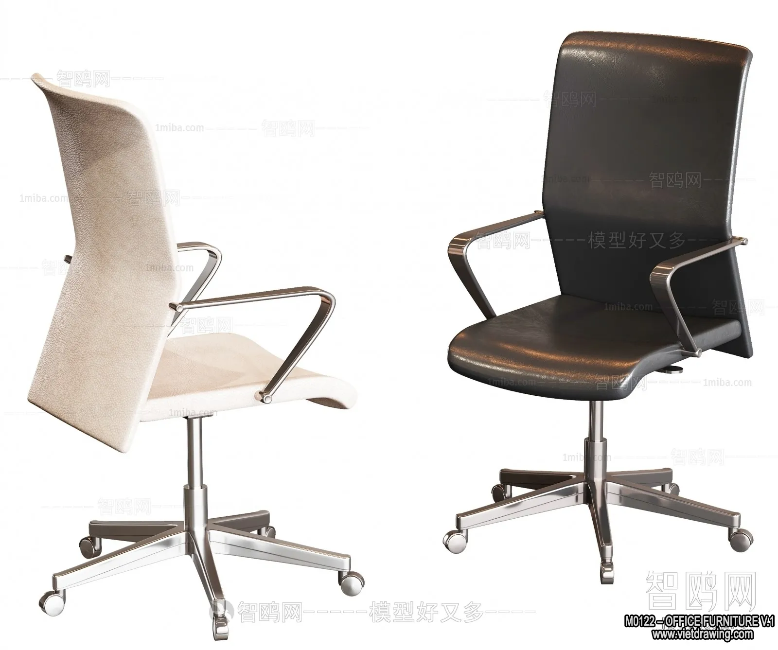 Office Furniture – 3D Models – Modern Style – 028