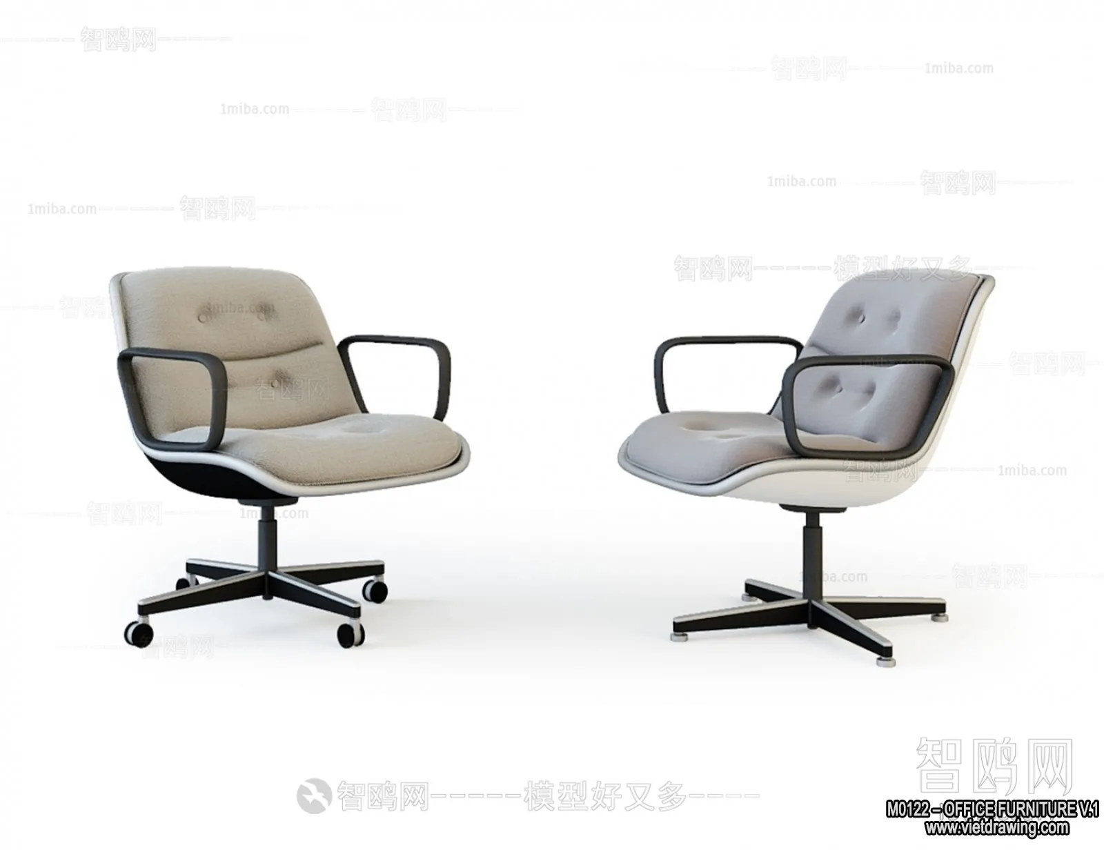 Office Furniture – 3D Models – Modern Style – 031