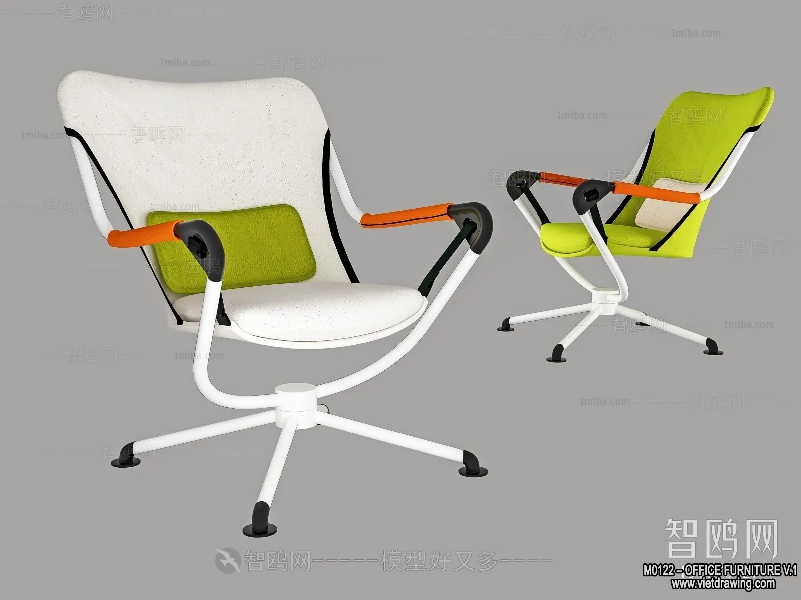 Office Furniture – 3D Models – Modern Style – 039