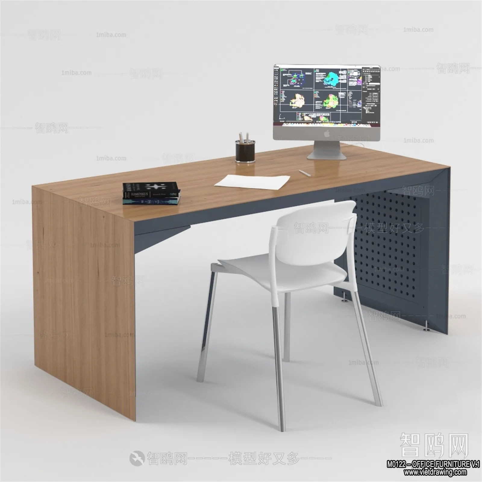 Office Furniture – 3D Models – Modern Style – 056