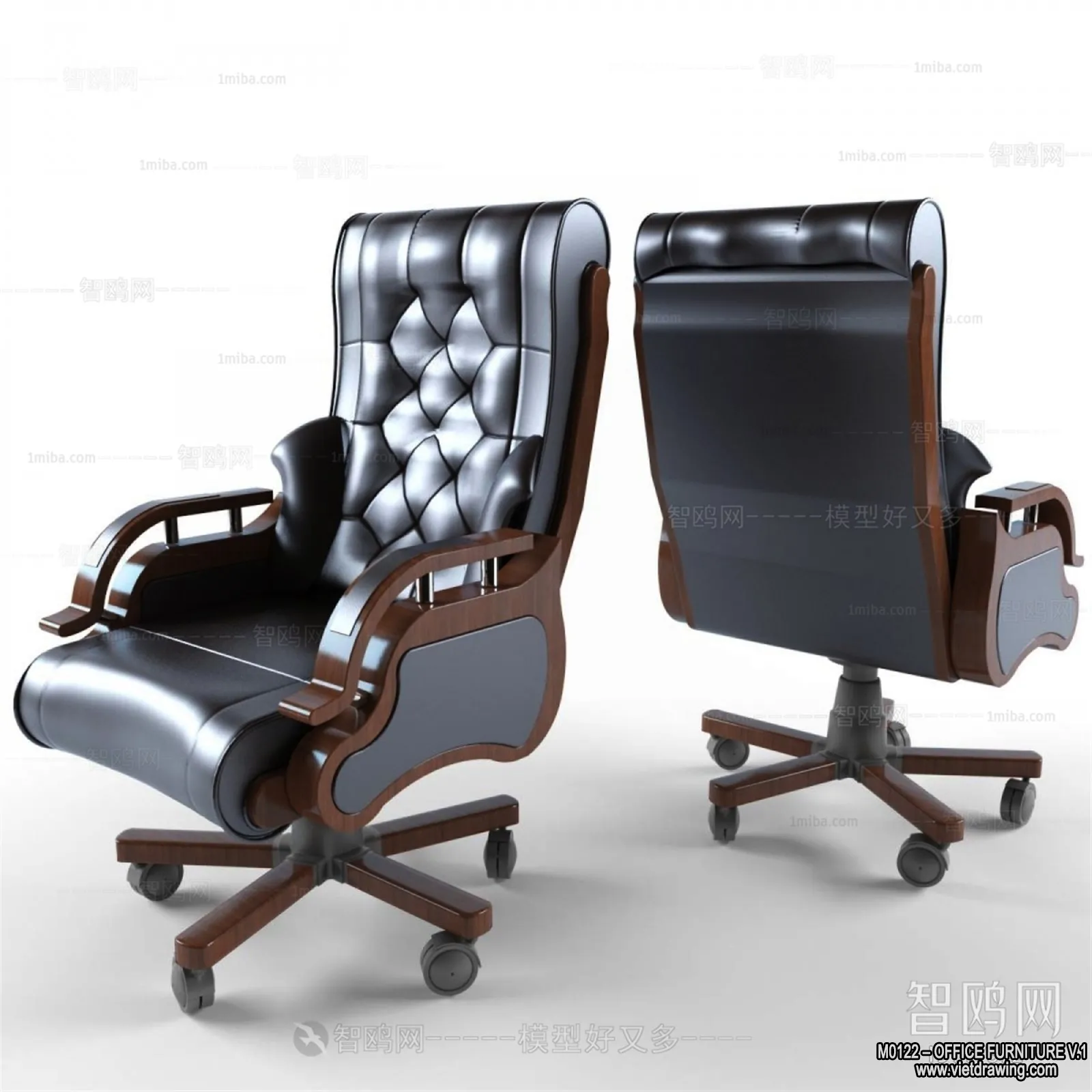 Office Furniture – 3D Models – Modern Style – 075