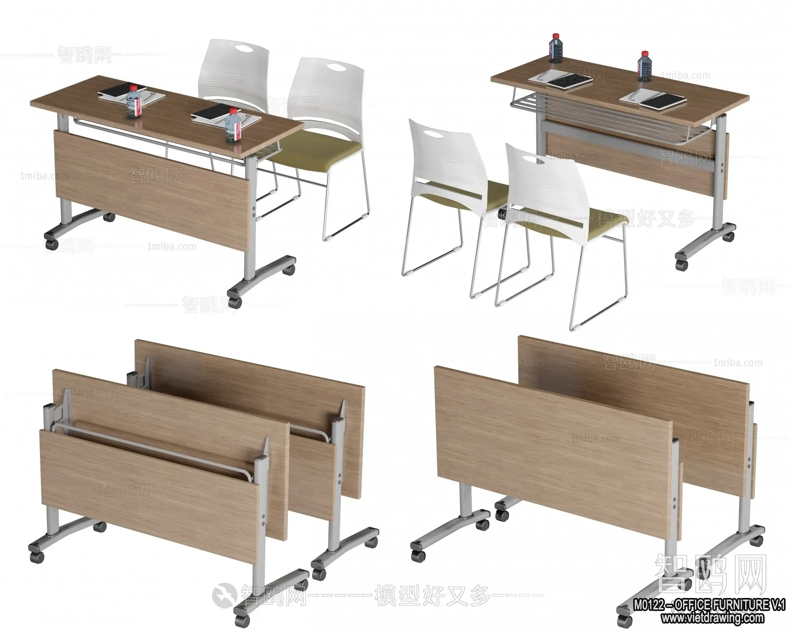 Office Furniture – 3D Models – Modern Style – 087