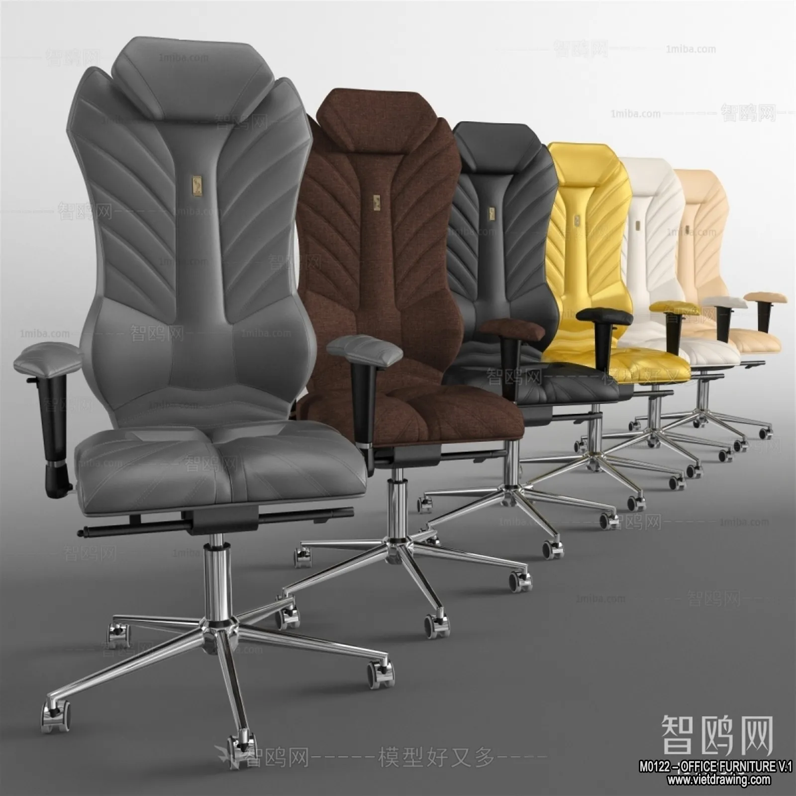 Office Furniture – 3D Models – Modern Style – 091