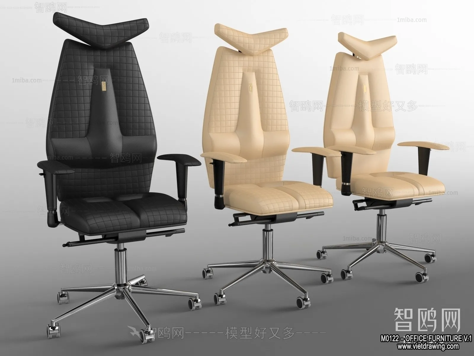 Office Furniture – 3D Models – Modern Style – 093