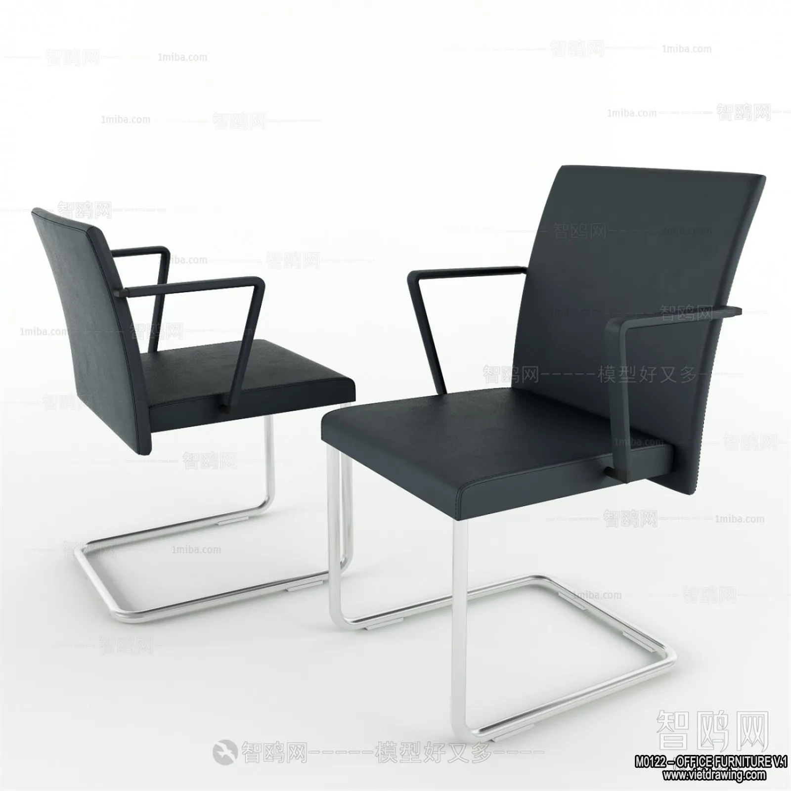 Office Furniture – 3D Models – Modern Style – 095