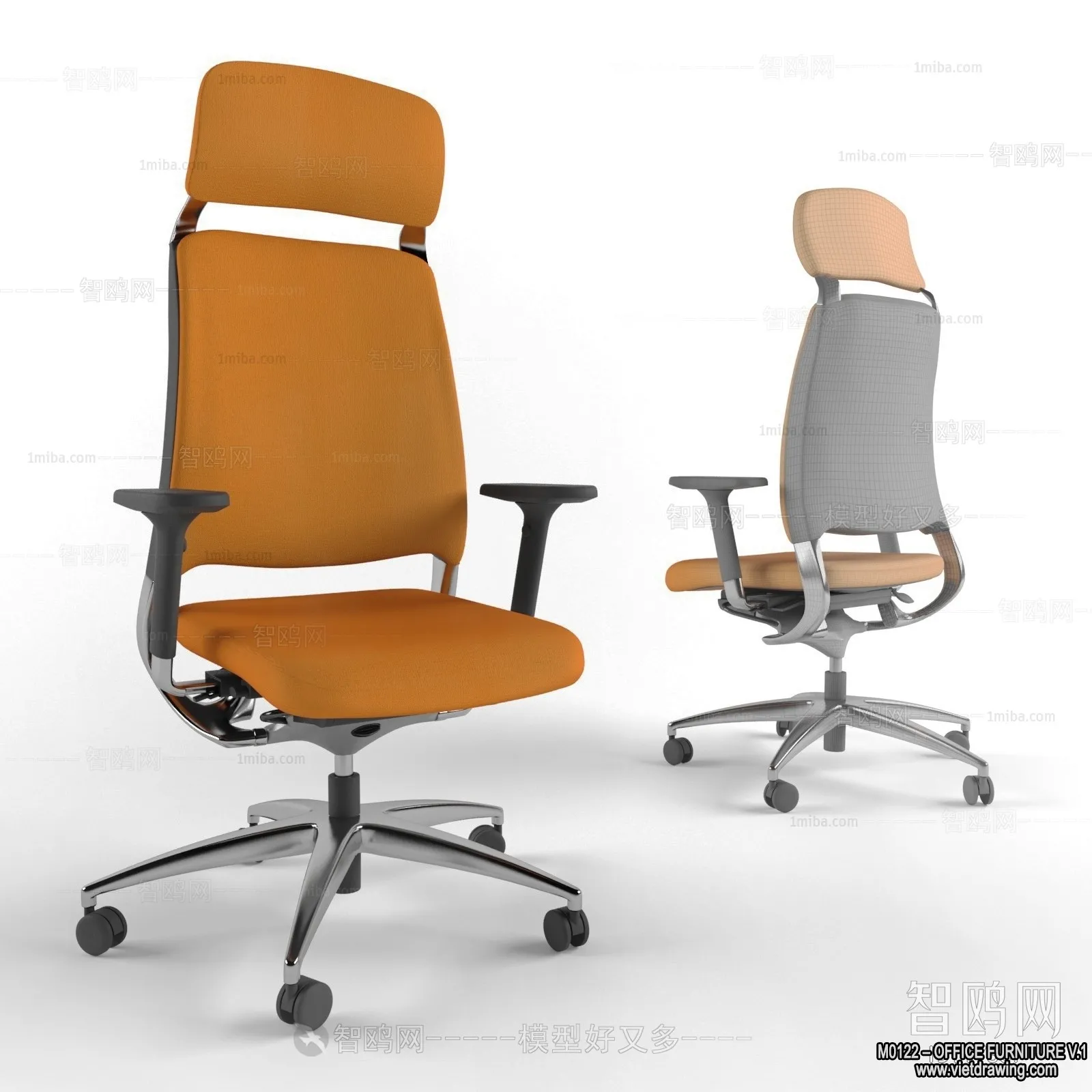 Office Furniture – 3D Models – Modern Style – 103