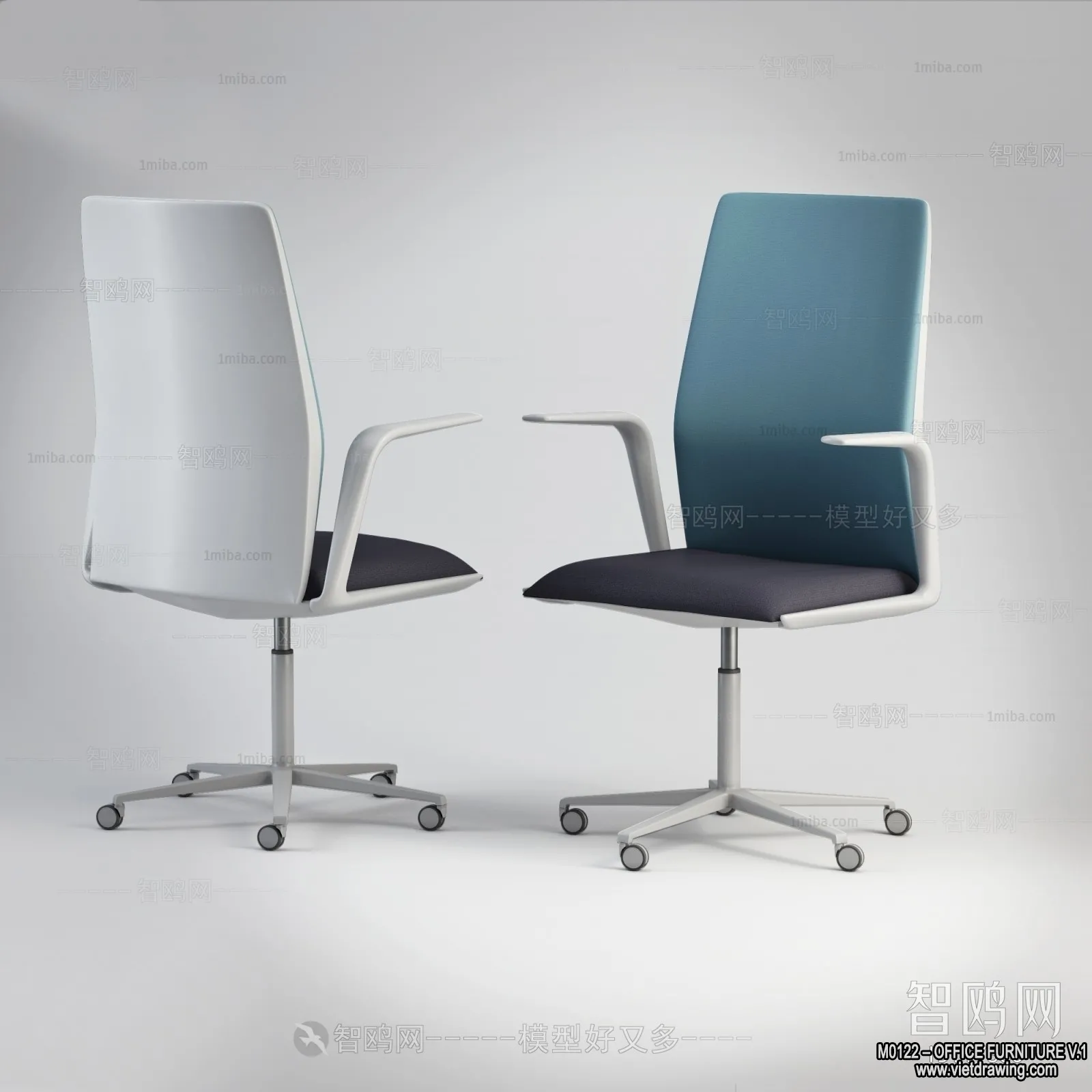 Office Furniture – 3D Models – Modern Style – 107