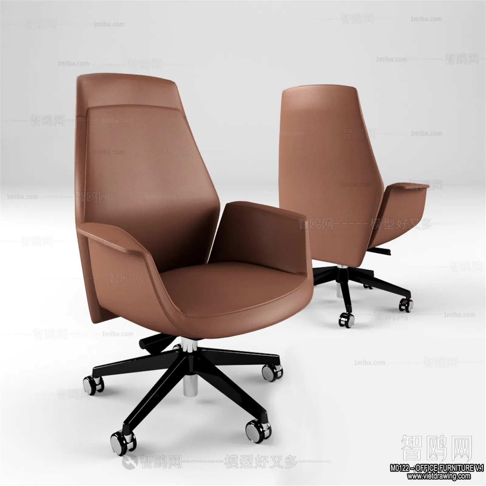 Office Furniture – 3D Models – Modern Style – 124