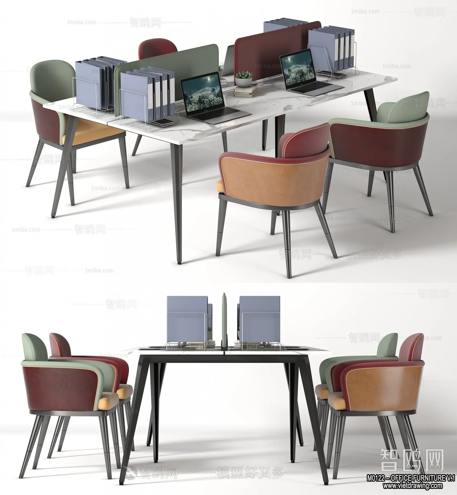 Office Furniture – 3D Models – Modern Style – 139