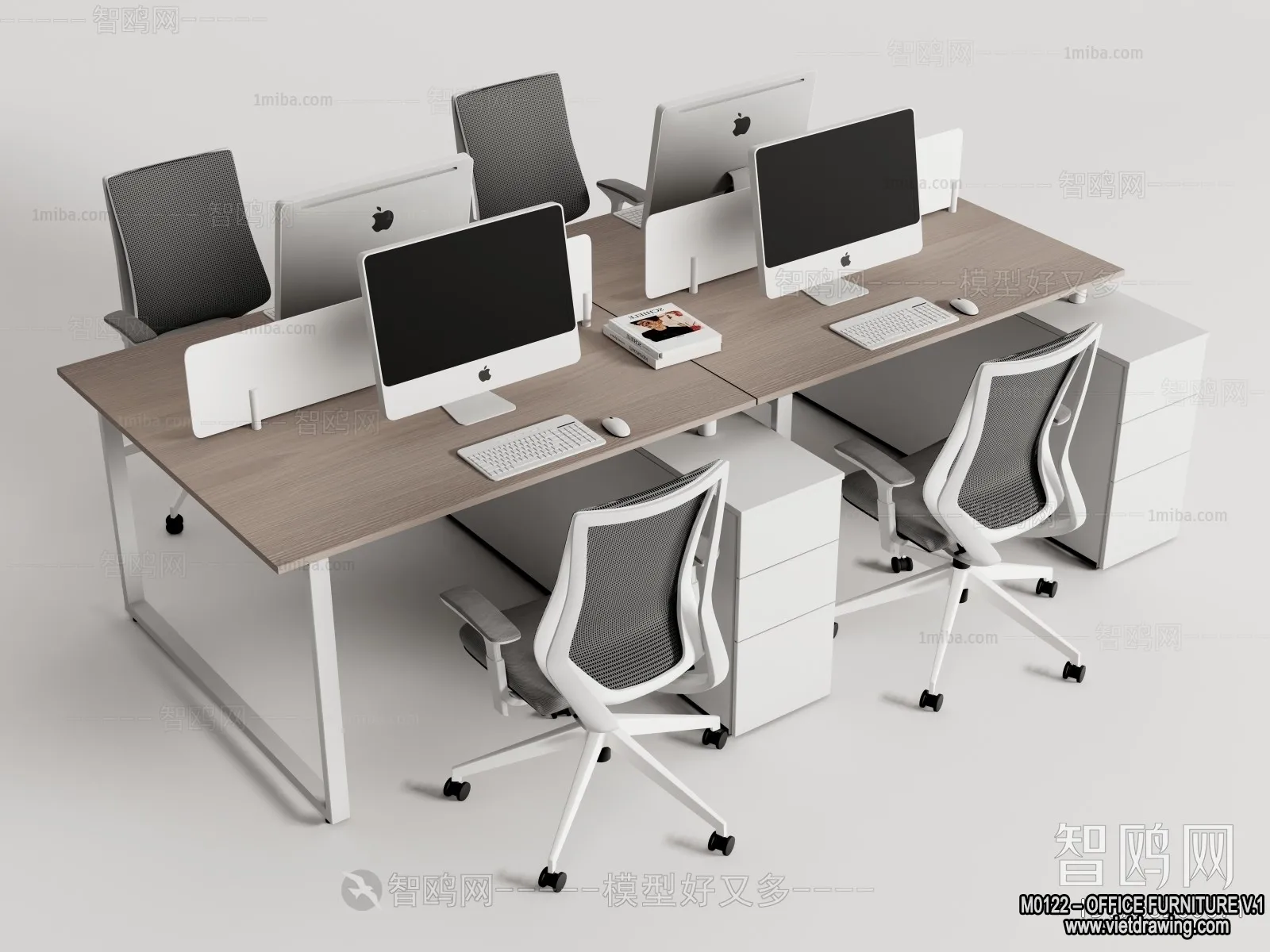 Office Furniture – 3D Models – Modern Style – 149