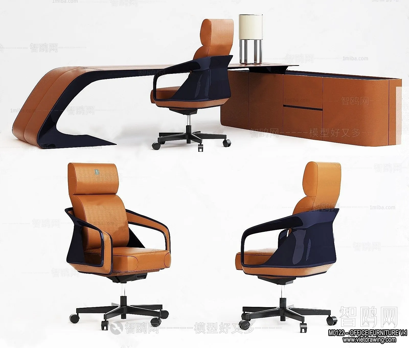 Office Furniture – 3D Models – Modern Style – 151