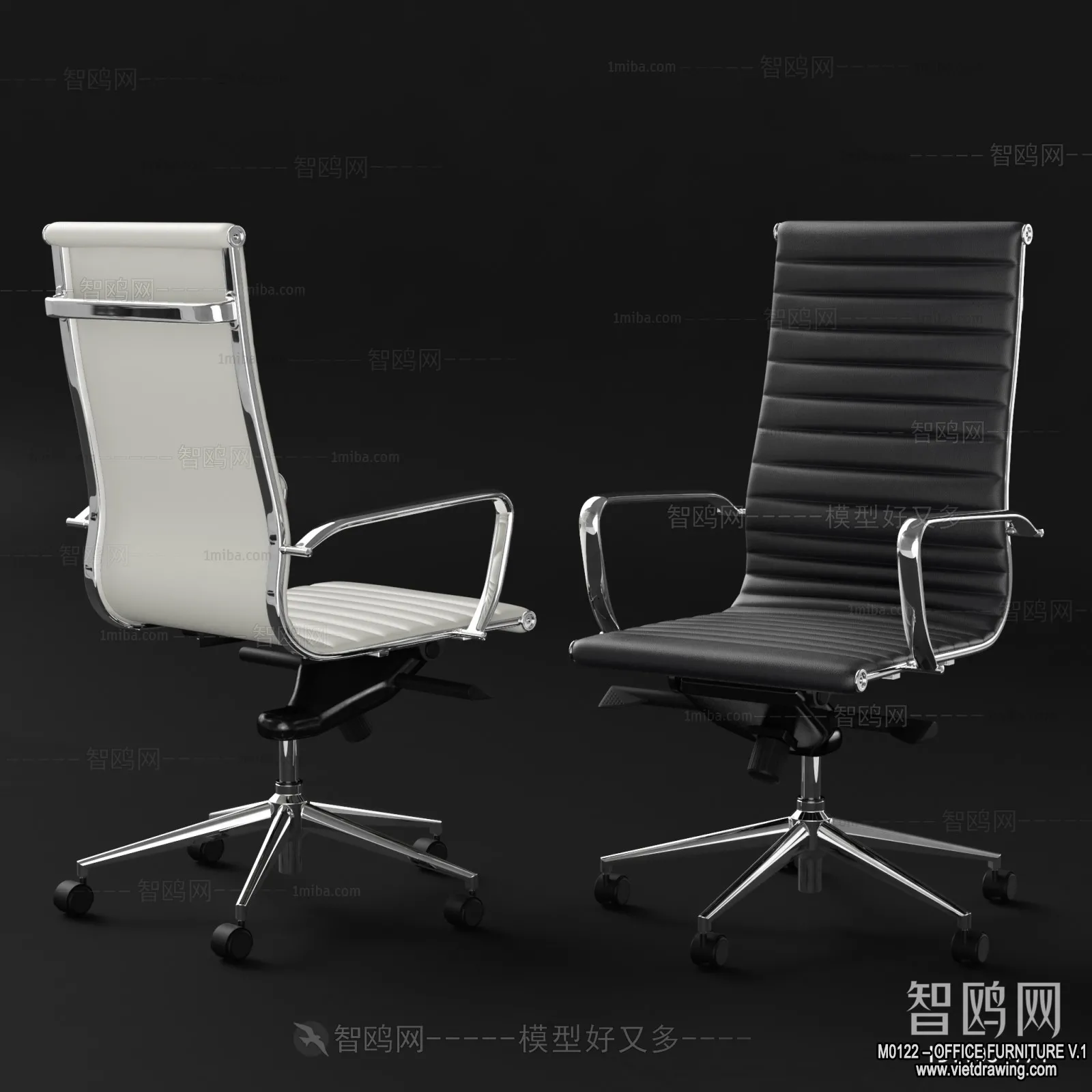 Office Furniture – 3D Models – Modern Style – 156