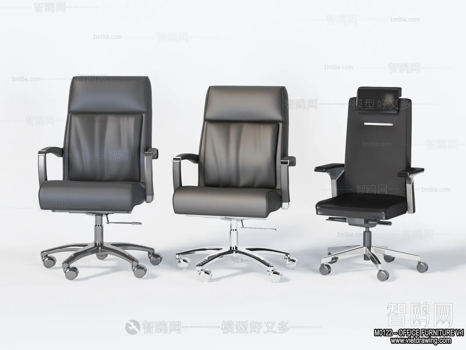 Office Furniture – 3D Models – Modern Style – 169