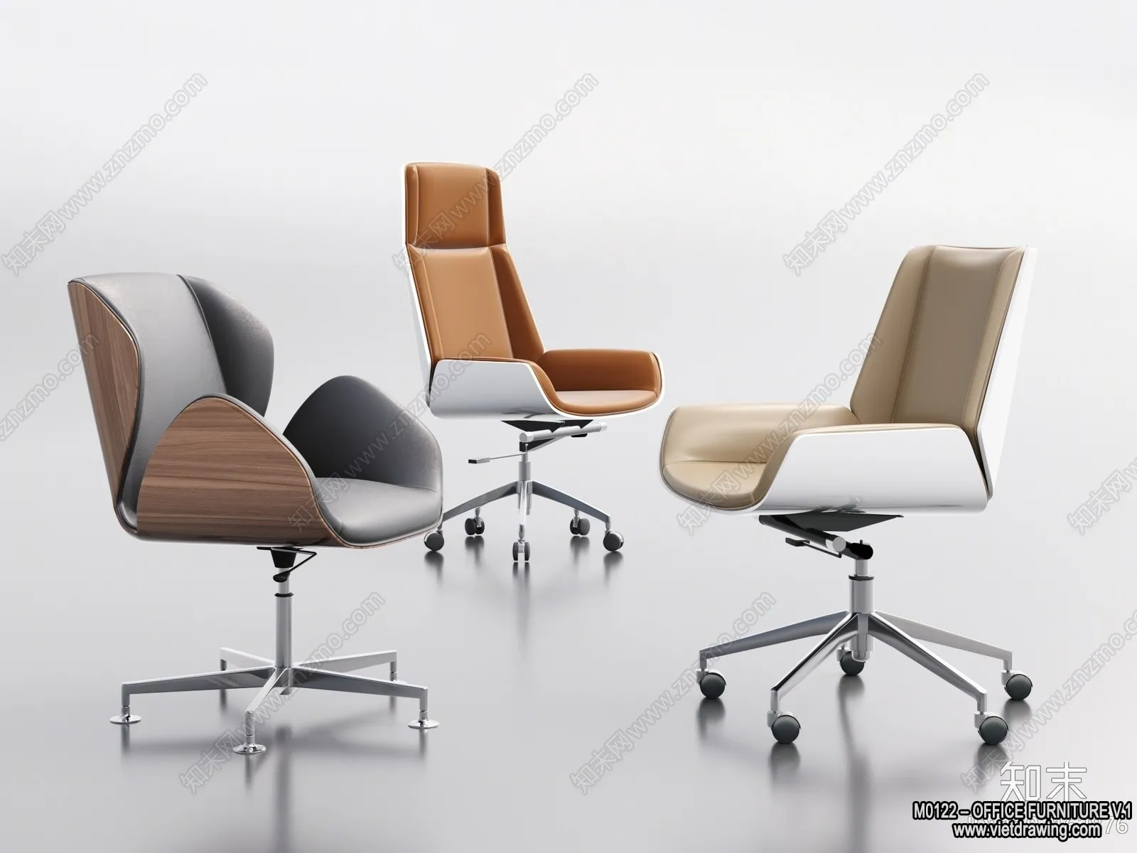 Office Furniture – 3D Models – Modern Style – 179