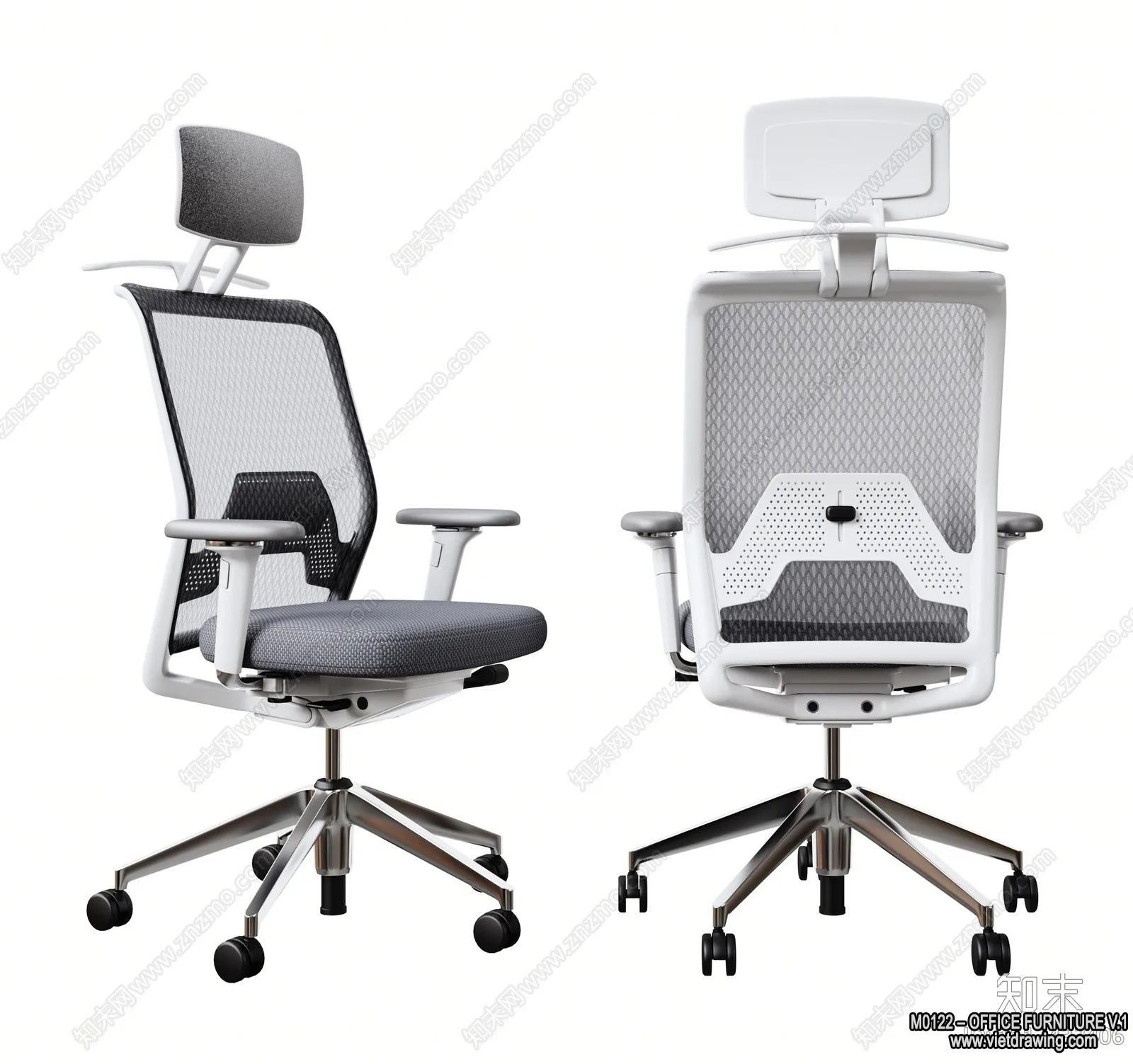 Office Furniture – 3D Models – Modern Style – 188