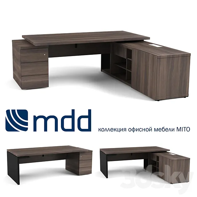 Office Furniture Executive Mito MDD 3DS Max Model