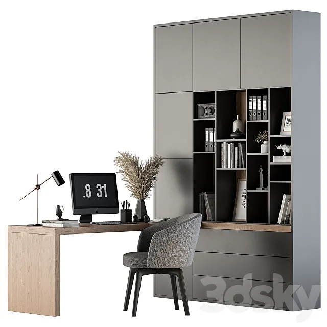 Office Furniture – Home Office 22 3DSMax File