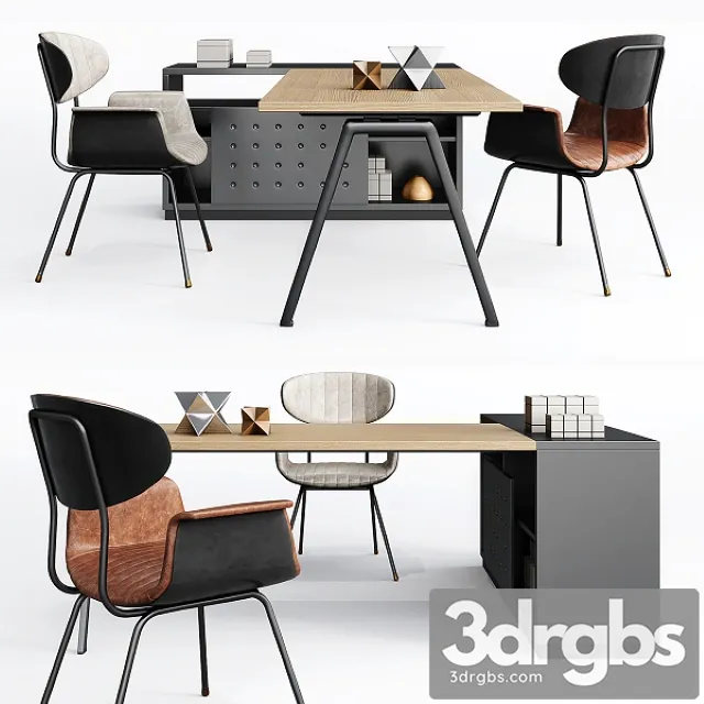 Office Furniture Set 01 3dsmax Download