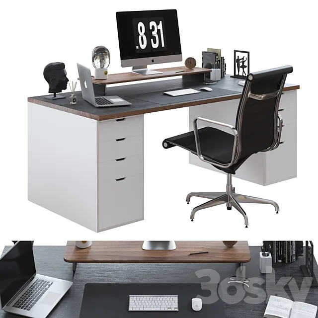 Office Furniture – Set 2 3DS Max Model