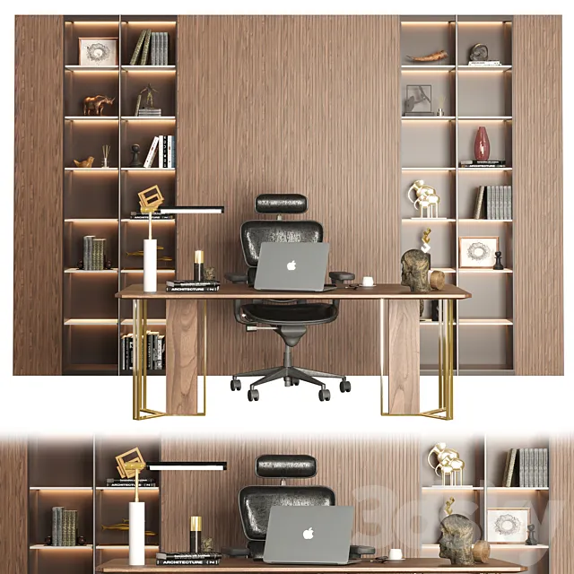 Office Furniture – Set 5 3ds Max