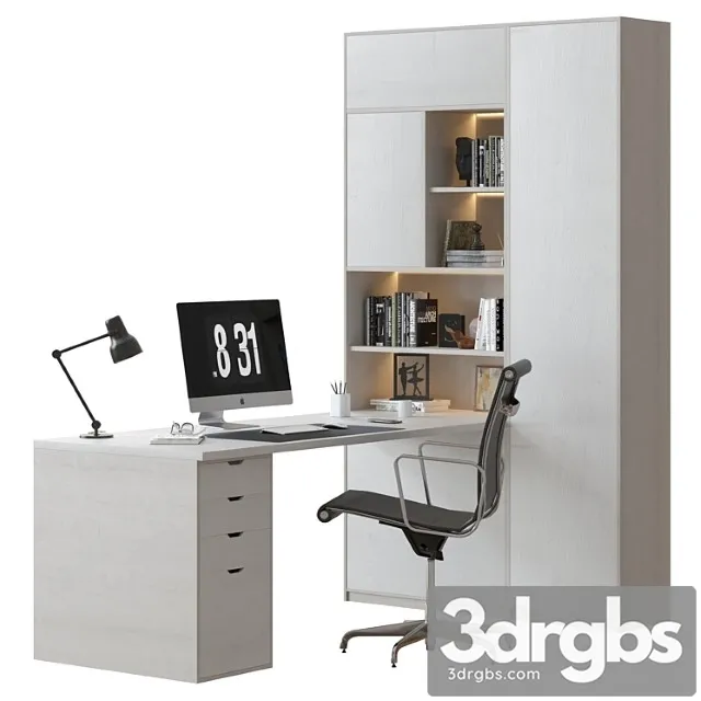 Office Furniture Set 7 3dsmax Download